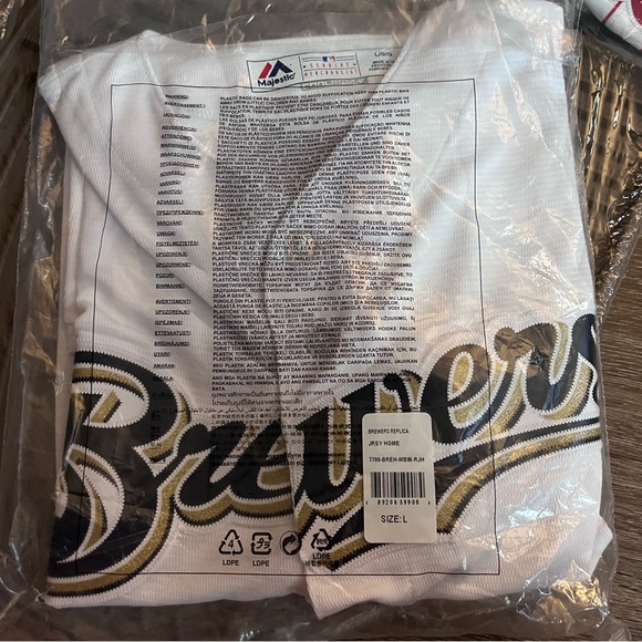 2022 Fanatics MLB replica jersey of the Milwaukee Brewers - Picture 1 of 2